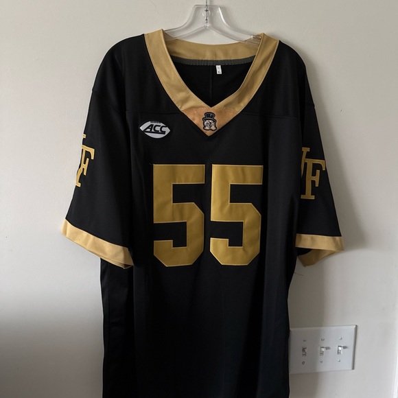 Unbranded Other - Black and Gold Sports Jersey